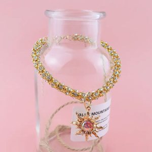 sun pendant pet necklace